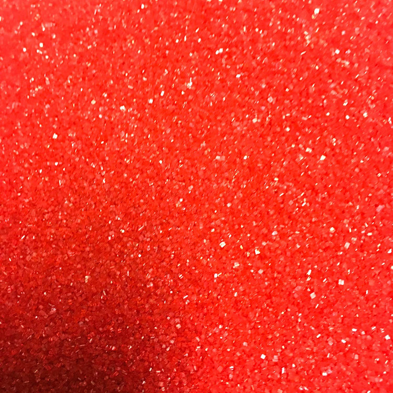 Red Extra Fine Sparkling Colored Edible Cake Cookie Cupcake Icecream Donut Sparkle Sanding Sugar 6oz