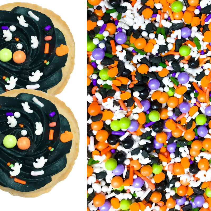 Ghost Bling Edible Ready to Use Confetti Halloween Sprinkles Toppings For Cake Cookie Cupcake Icecream Donut