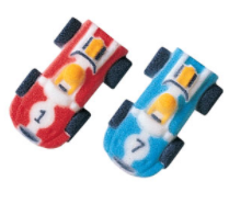 Mini Race Cars Edible Dessert Toppers Cake Cupcake Sugar Icing Decorations -12ct