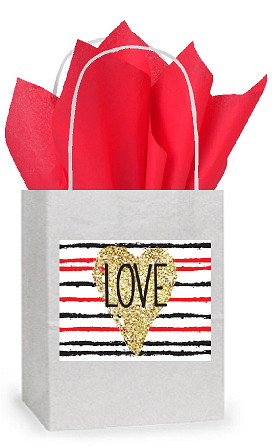 Stripes of Love Happy Valentine&