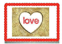 Heart of Love Happy Valentine&