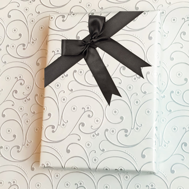 Wedding Swirl Gift Wrapping Paper 15ft