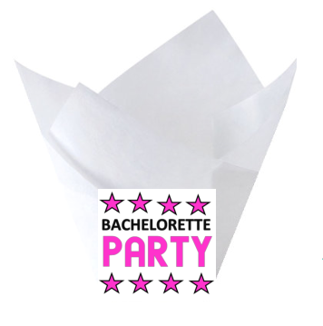 Bachelorette Party Tulip Baking Cup Liners - 12pack