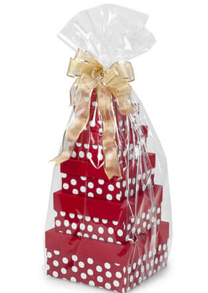 10pack Clear Cello-cellophane Bags Gift Basket Packaging Bags Cello Bags 18"x30" Clear