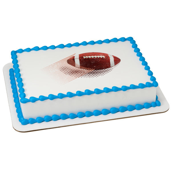 Football Edible Cake Decoration Topper