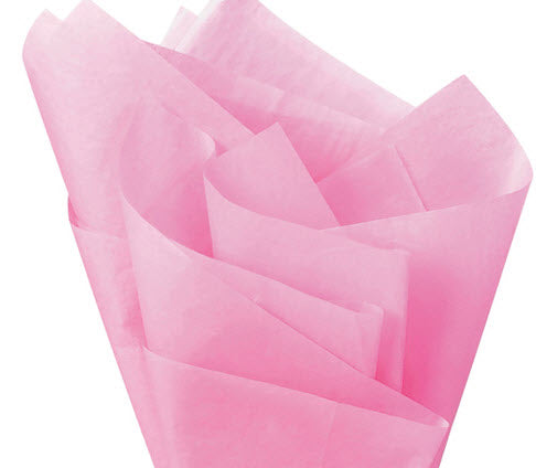 Dark Pink Color Gift Wrap Pom Pom Tissue Paper