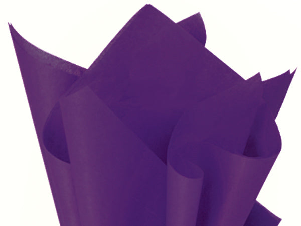Purple Color Gift Wrap Pom Pom Tissue Paper